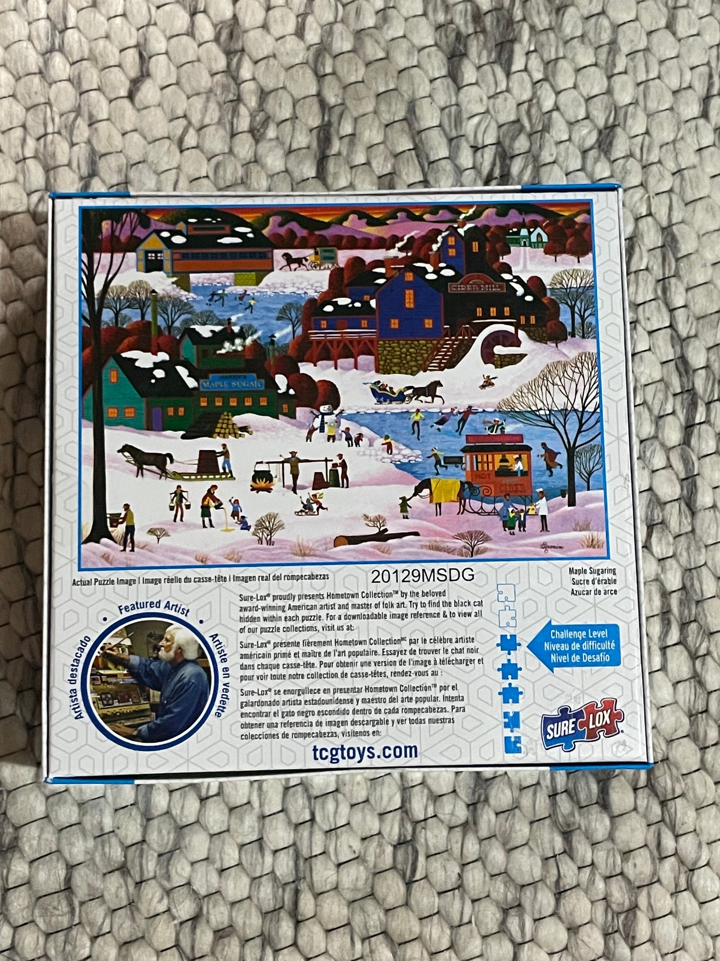 Sure-Lox – Hometown Collection Maple Sugaring 1000 Piece Puzzle