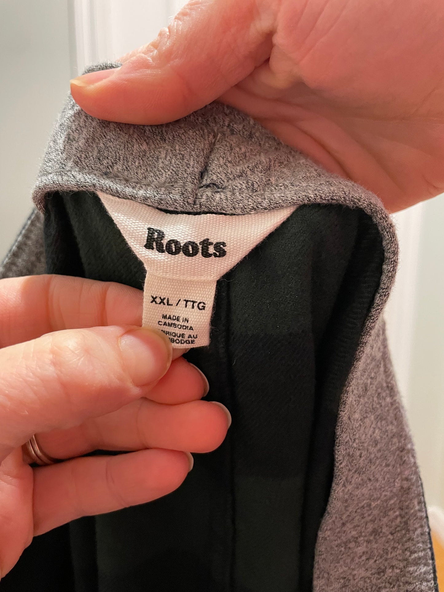 Roots Dark Green & Black Plaid Flannel Lounge Pants - XXL