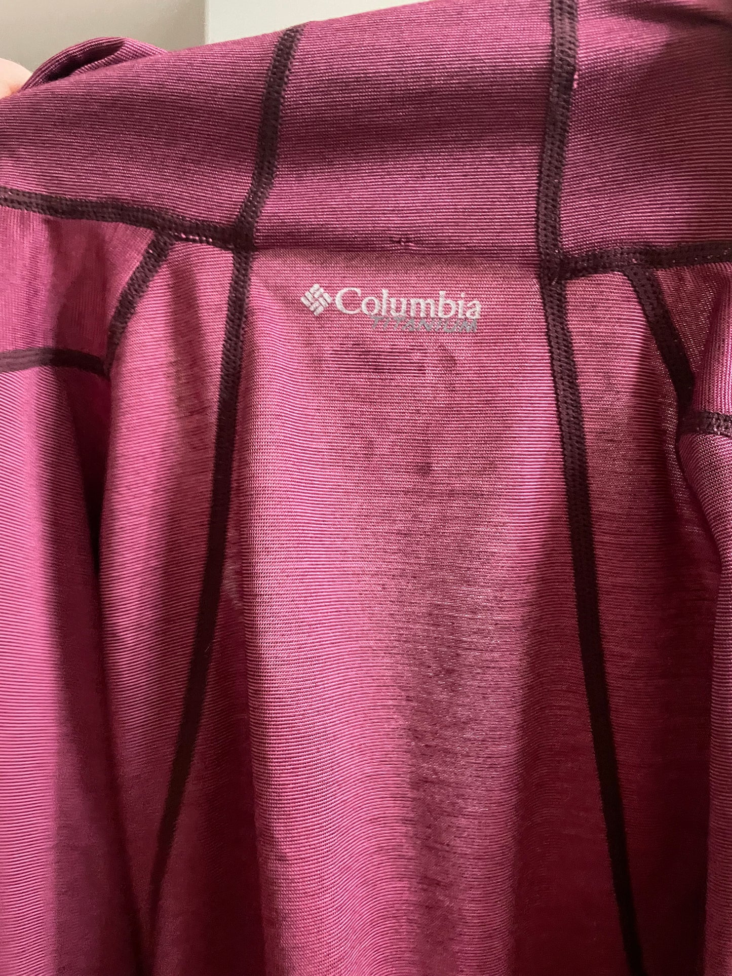 Columbia Pink Omni-Shade Half-Zip Long Sleeve Active Top - Medium