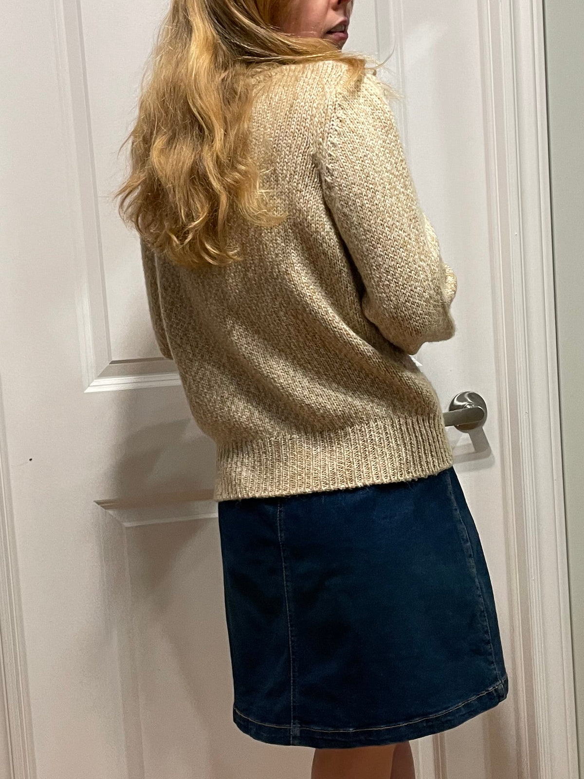 Navigare Donna Oatmeal Wool & Alpaca-Blend Turtleneck Sweater - M/L