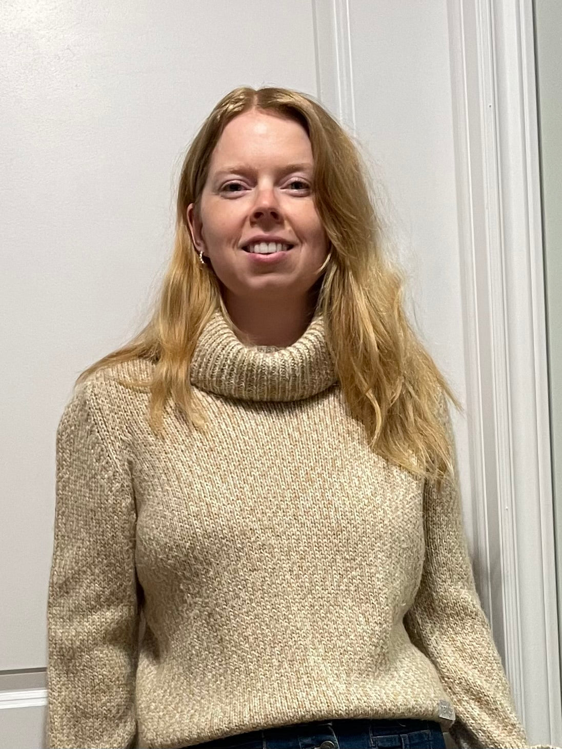 Navigare Donna Oatmeal Wool & Alpaca-Blend Turtleneck Sweater - M/L