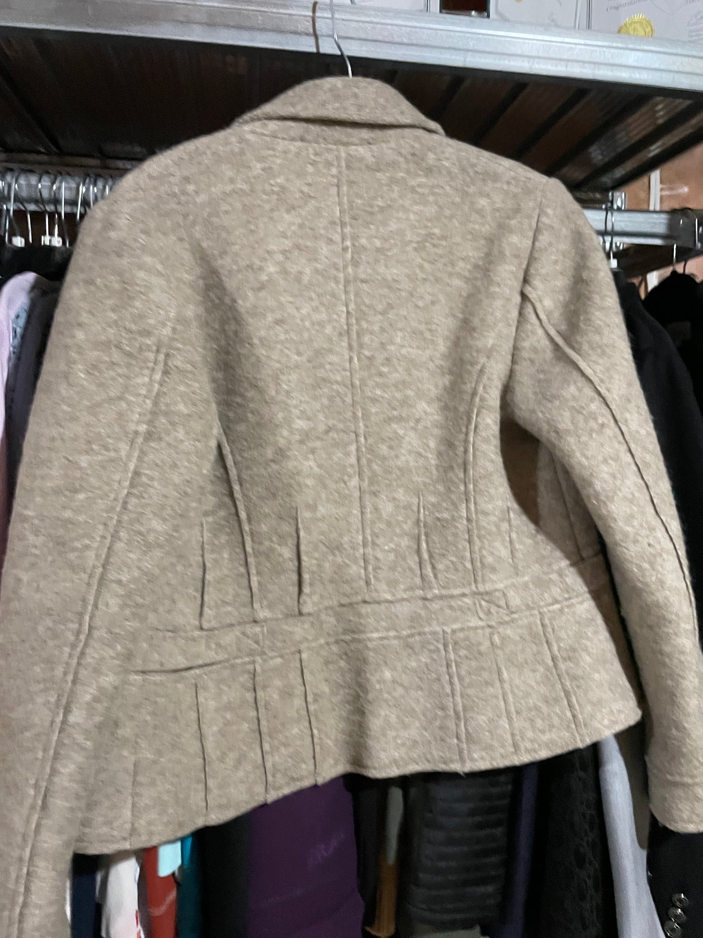 Sandwich_ Tailored Wool Jacket with Silk Lining – Size 40 (M/L)