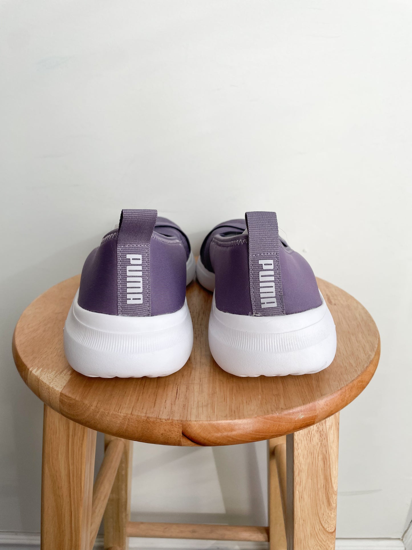 Puma Dusty Purple Soft Foam Walking Slip On Shoes - Size 8.5