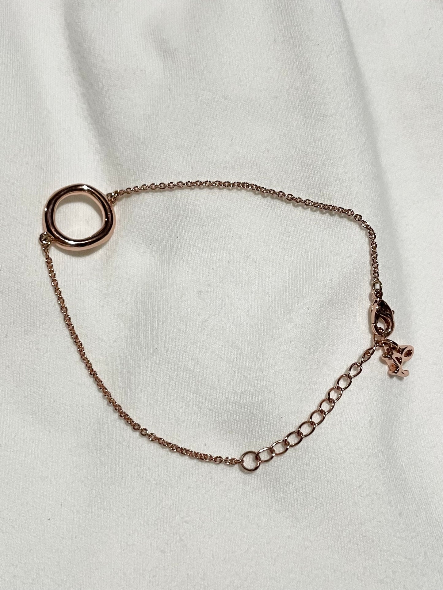 Swarovski Adore Rose Gold-Plated Crystal Circle Bracelet