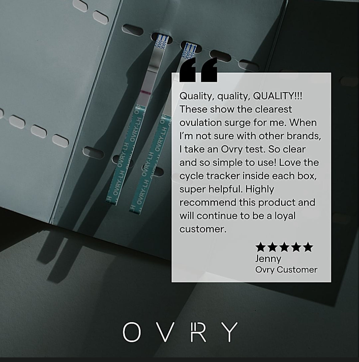 Ovry Ovulation Test Strips - 10 Tests