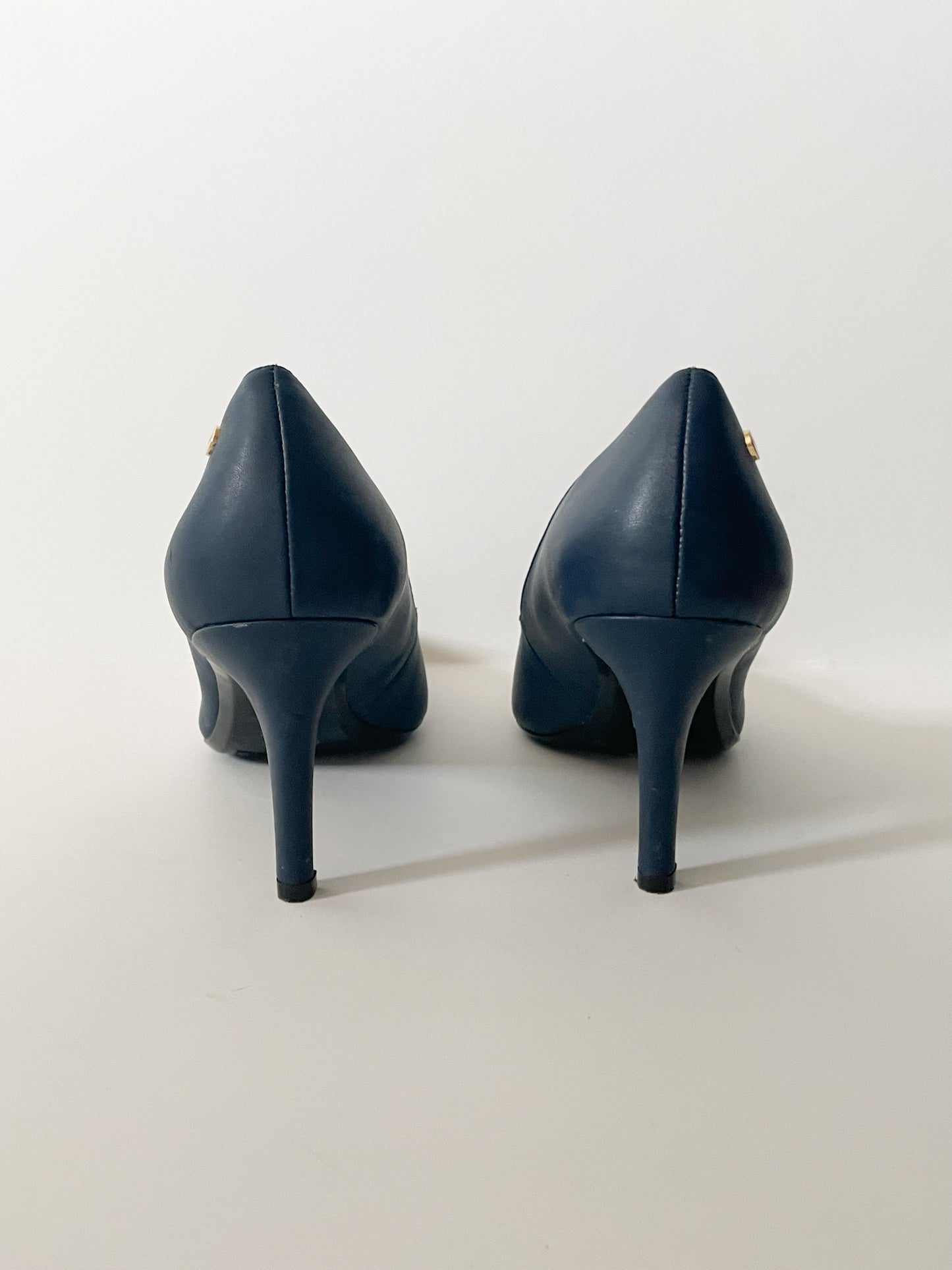 Calvin Klein Navy Gayle Pump Heels - Size 9.5