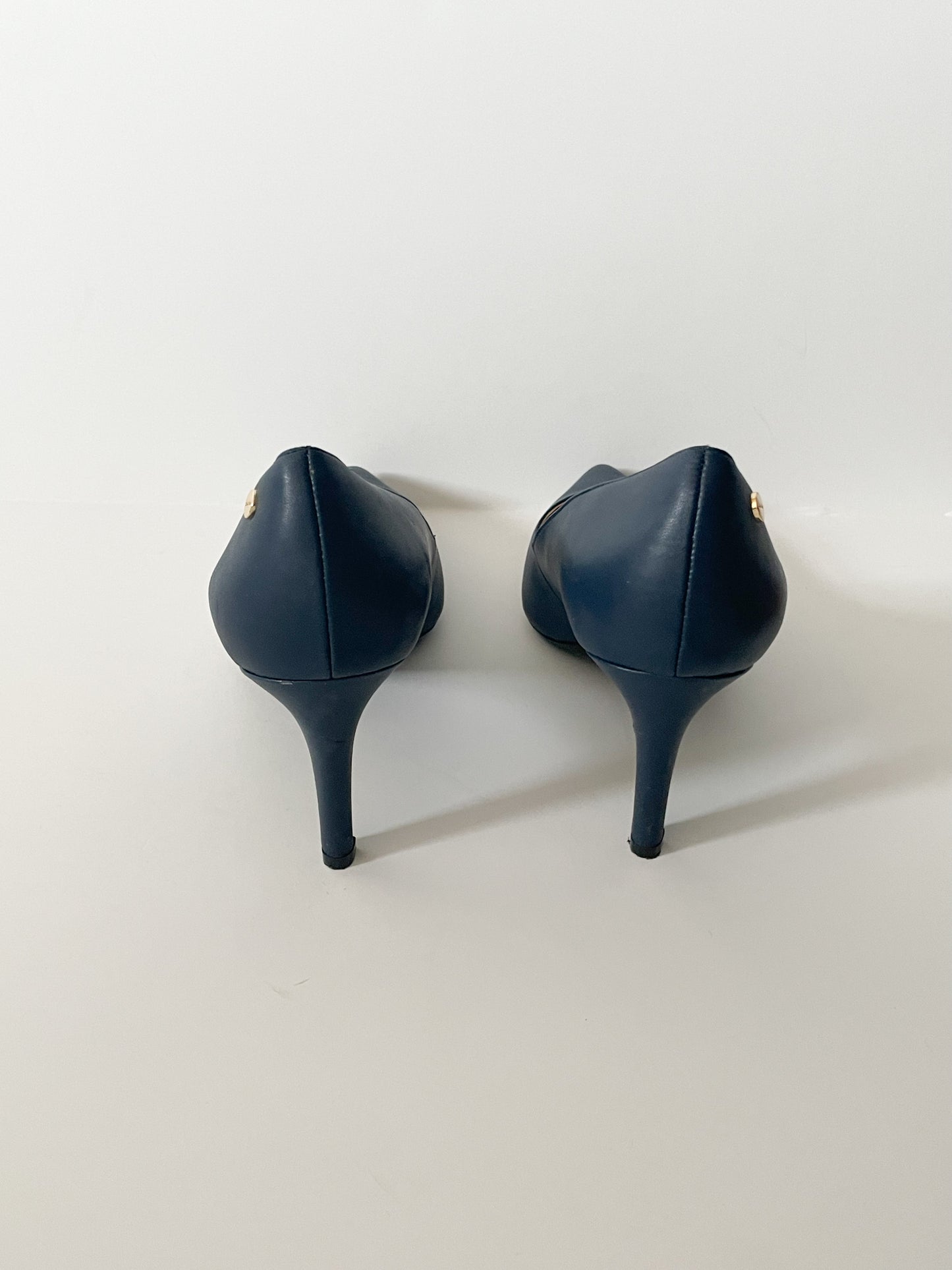 Calvin Klein Navy Gayle Pump Heels - Size 9.5
