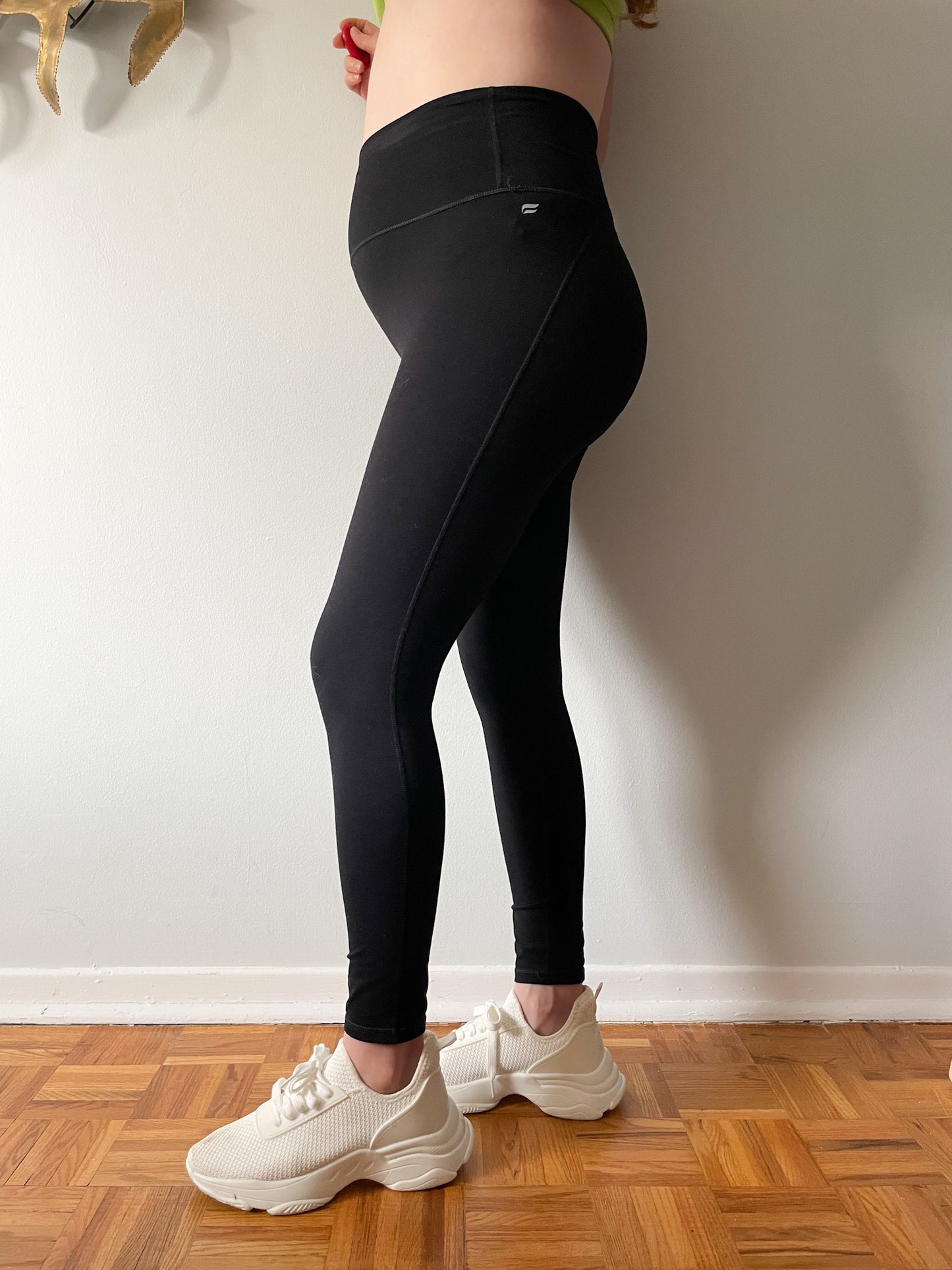 Fabletics Define PowerHold® Black High-Waisted Leggings - S/M