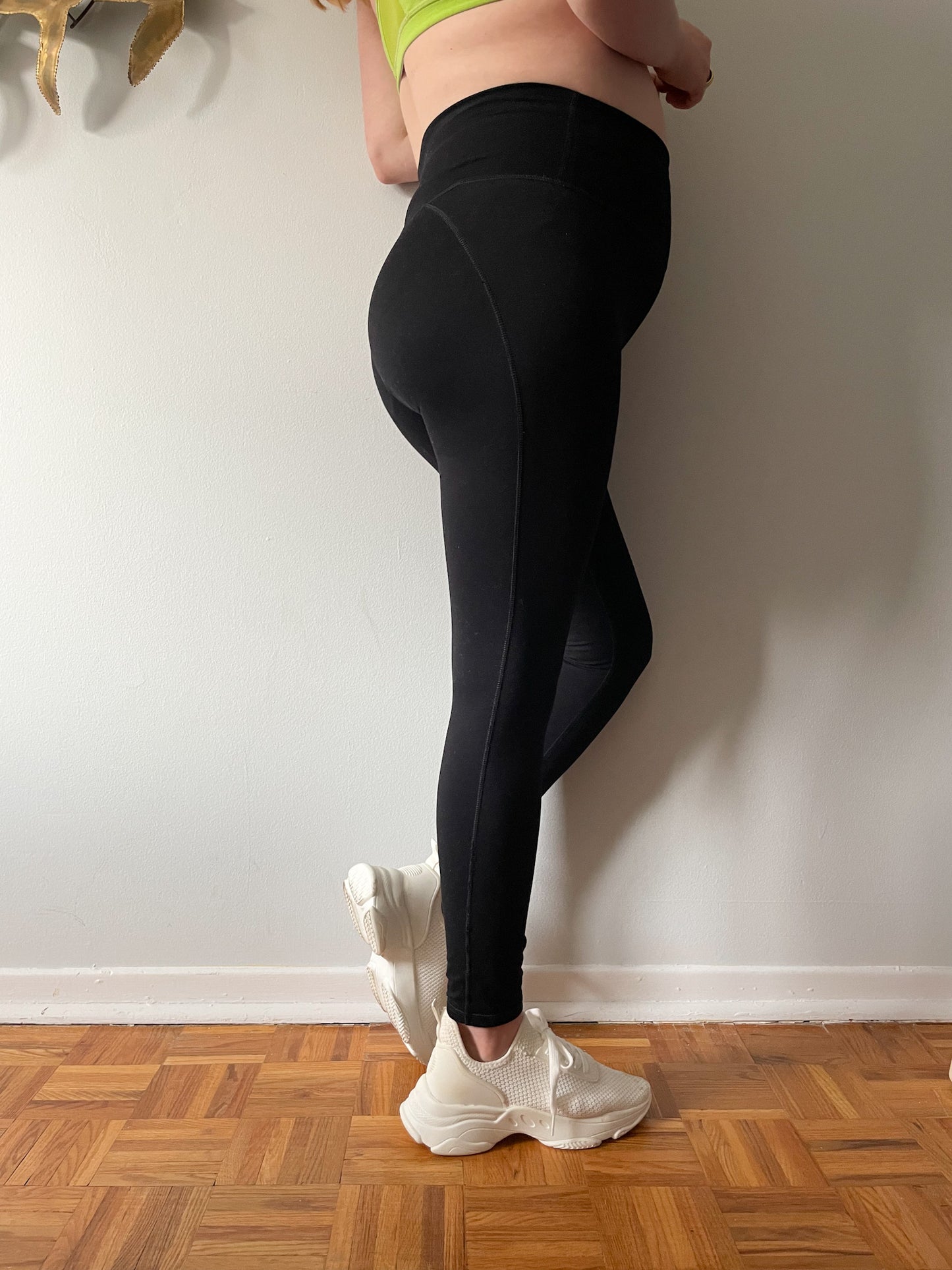 Fabletics Define PowerHold® Black High-Waisted Leggings - S/M