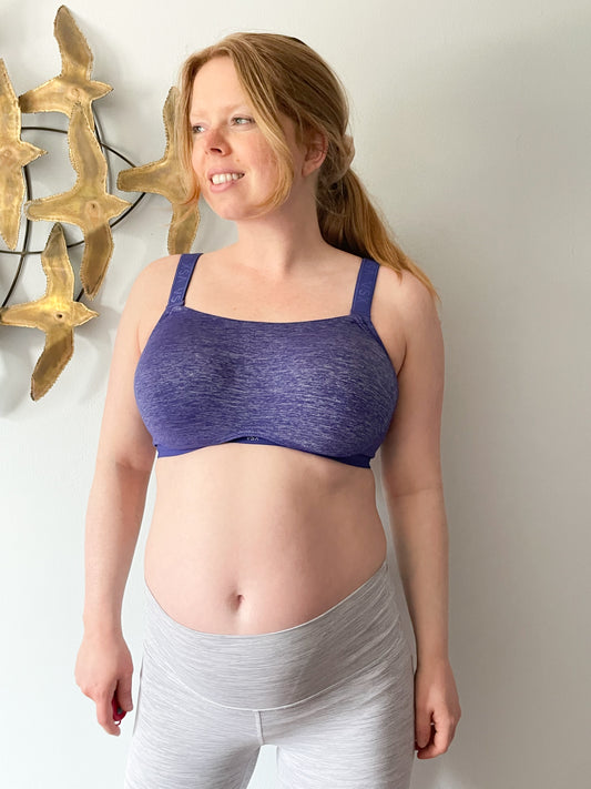 Victoria's Secret Purple Underwire Sports Bra - 36DD