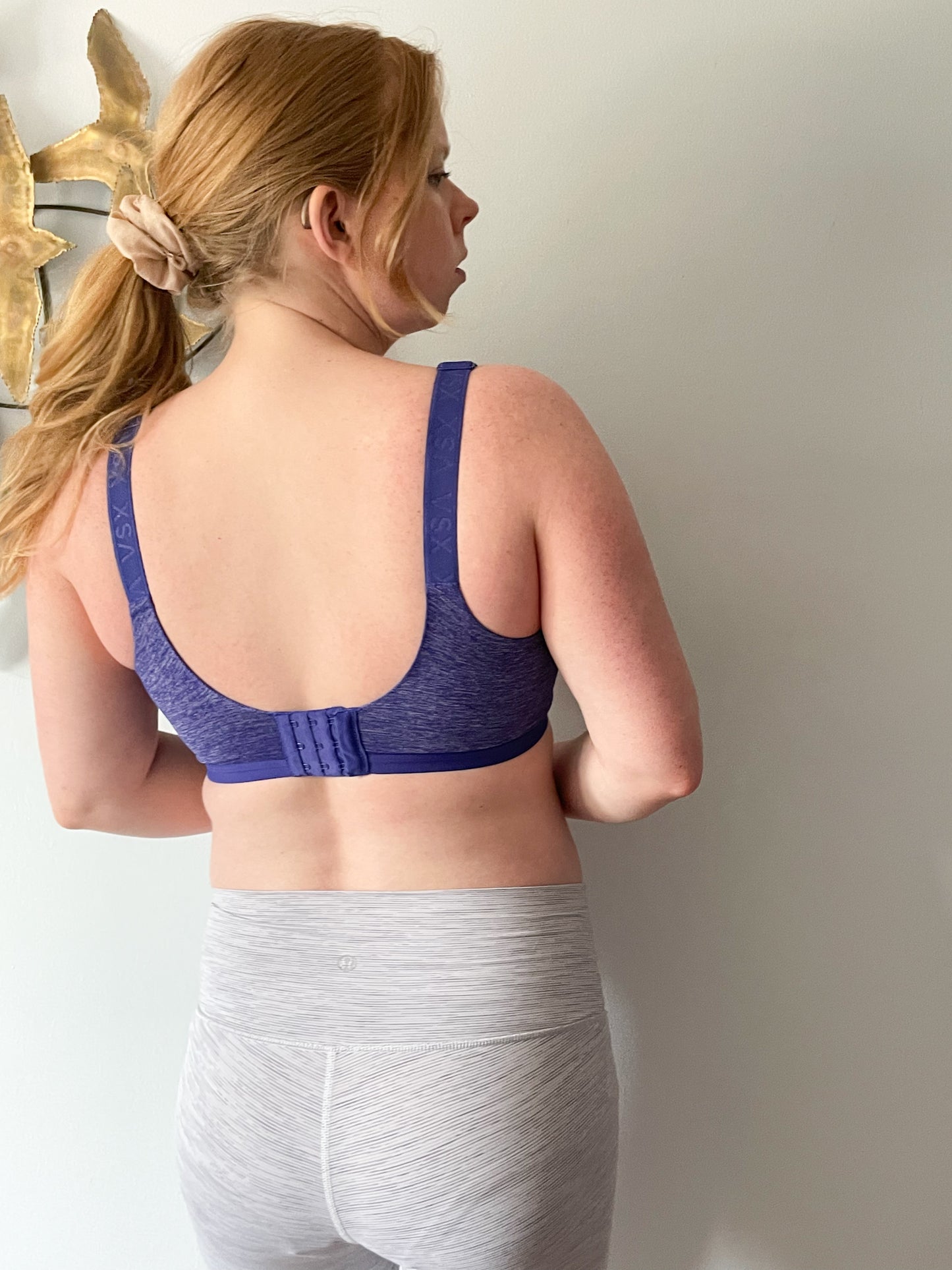 Victoria's Secret Purple Underwire Sports Bra - 36DD
