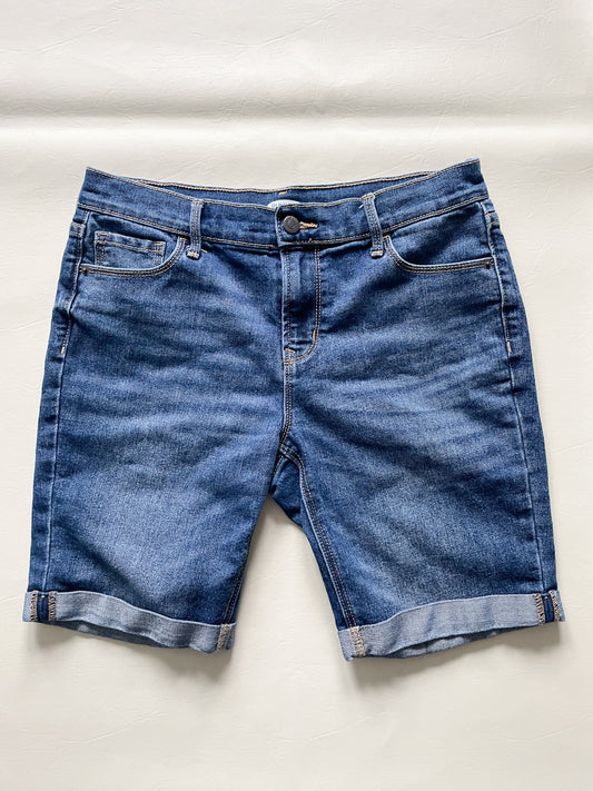 Mid-Rise Wow Jean Shorts 9-inch inseam - Medium