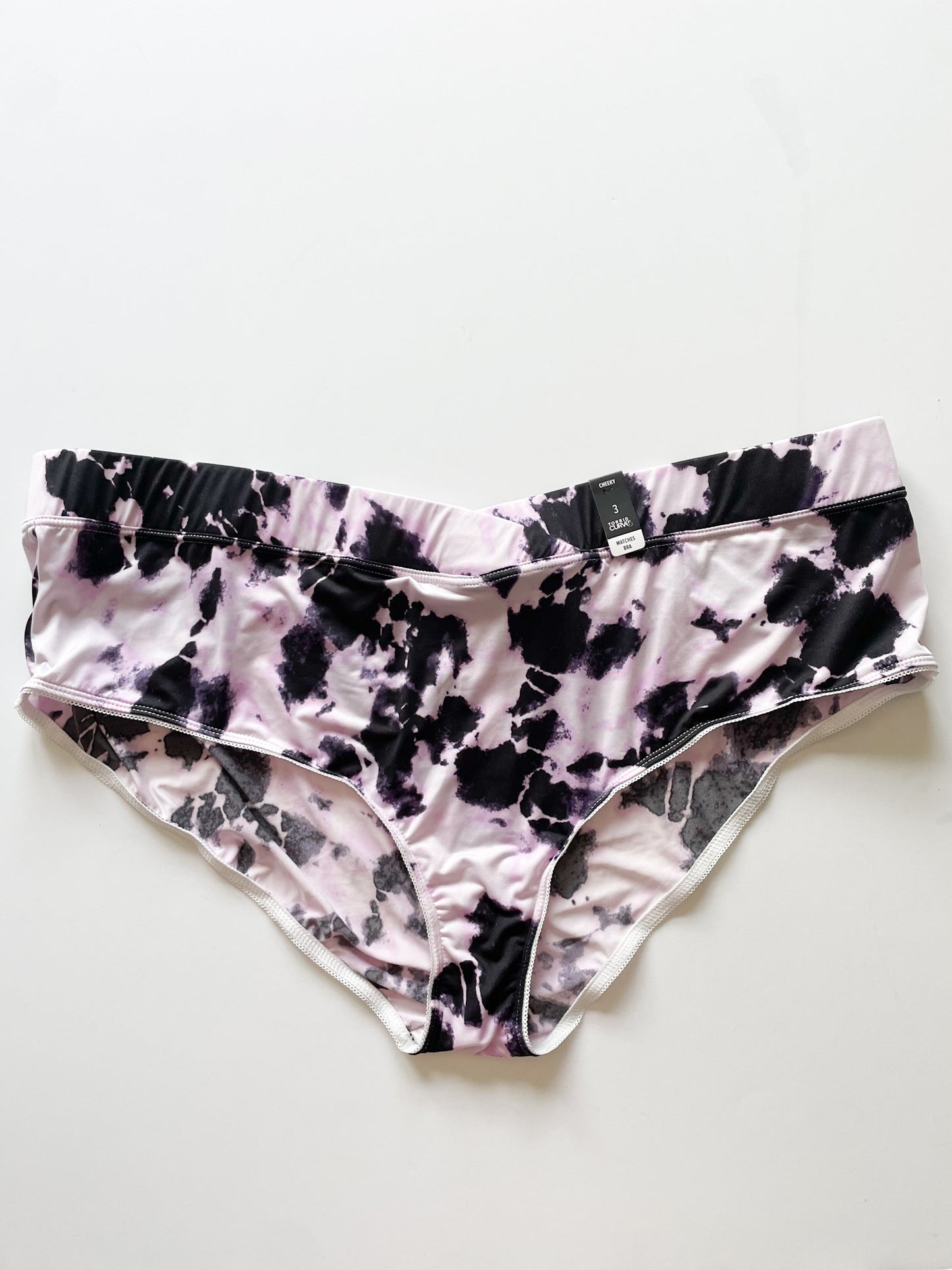 Torrid Cheeky Purple Tie-Dye Low Rise Underwear - 3X