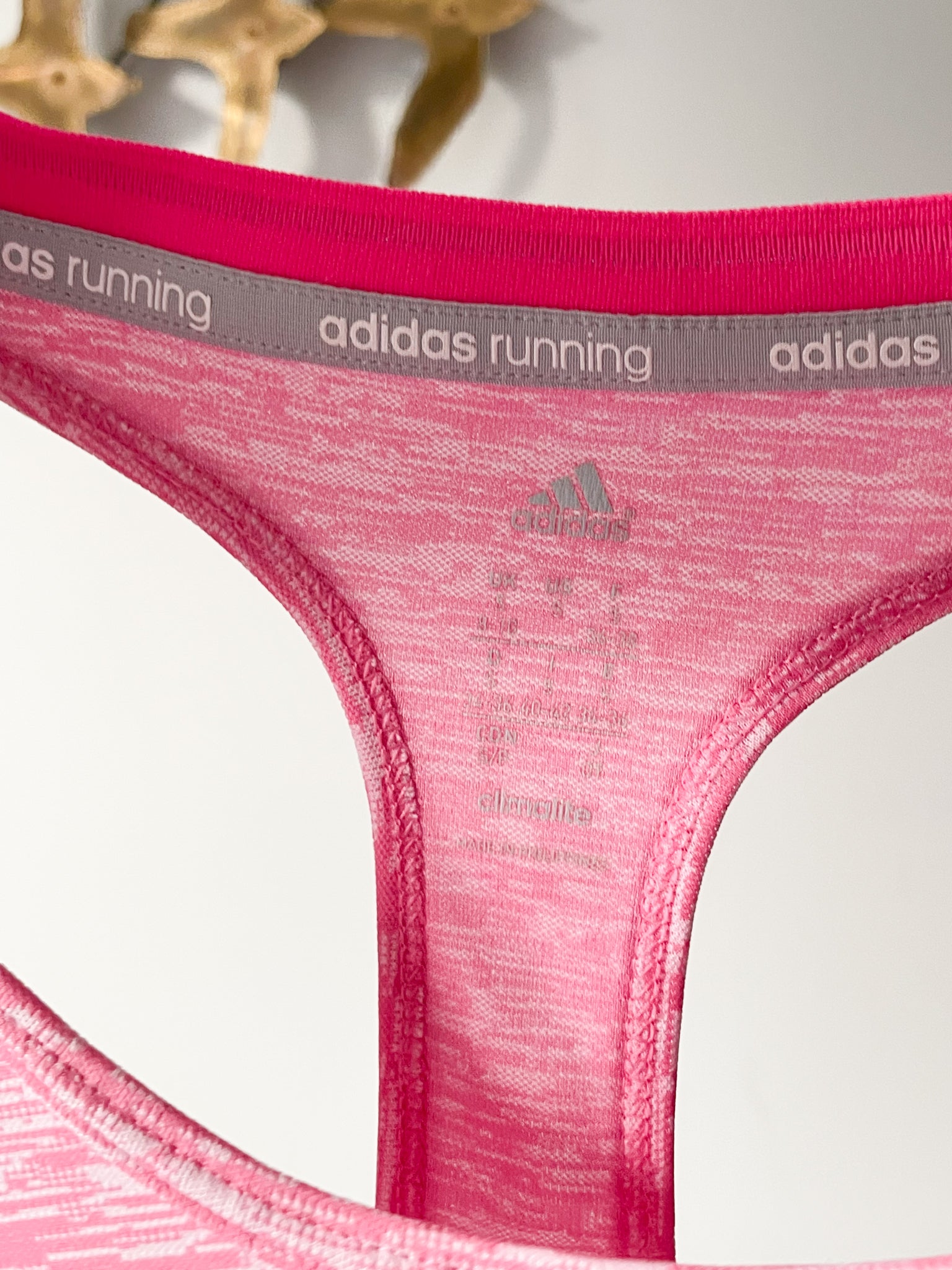 Adidas Pink Climalite Running Racerback Tank Top - Small – Le Prix