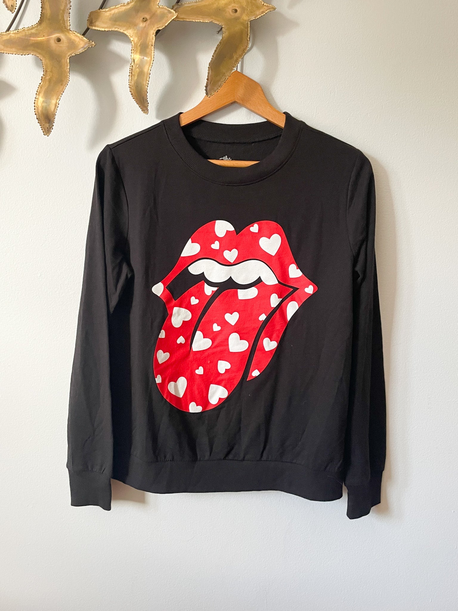 The Rolling Stones Official Band Crew Neck Sweater - XS/S