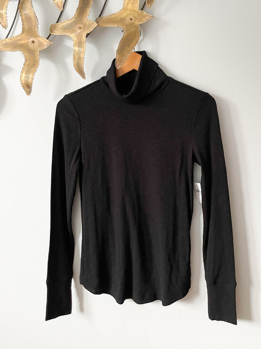 GAP Black Rib Turtleneck Sweater NWT - XS/S