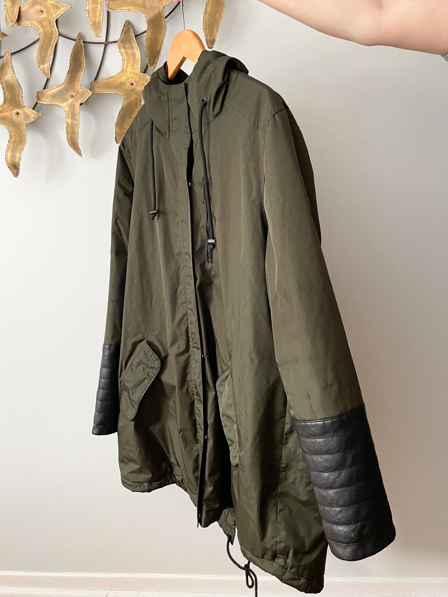 LIVIK Olive Green Anorak Winter Jacket - 2X