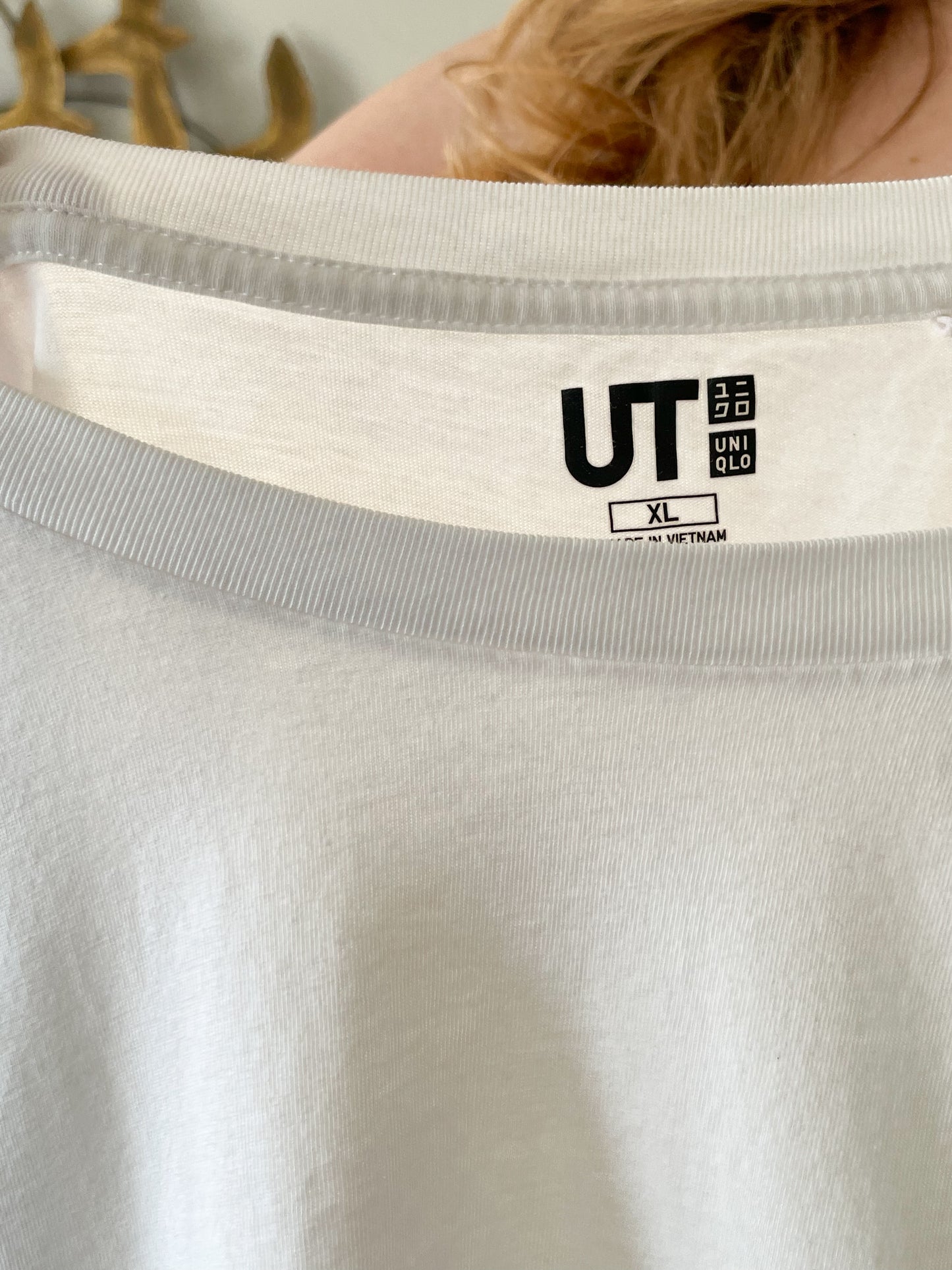 Uniqlo x Fujifilm White Graphic 100% cotton T-Shirt - XL
