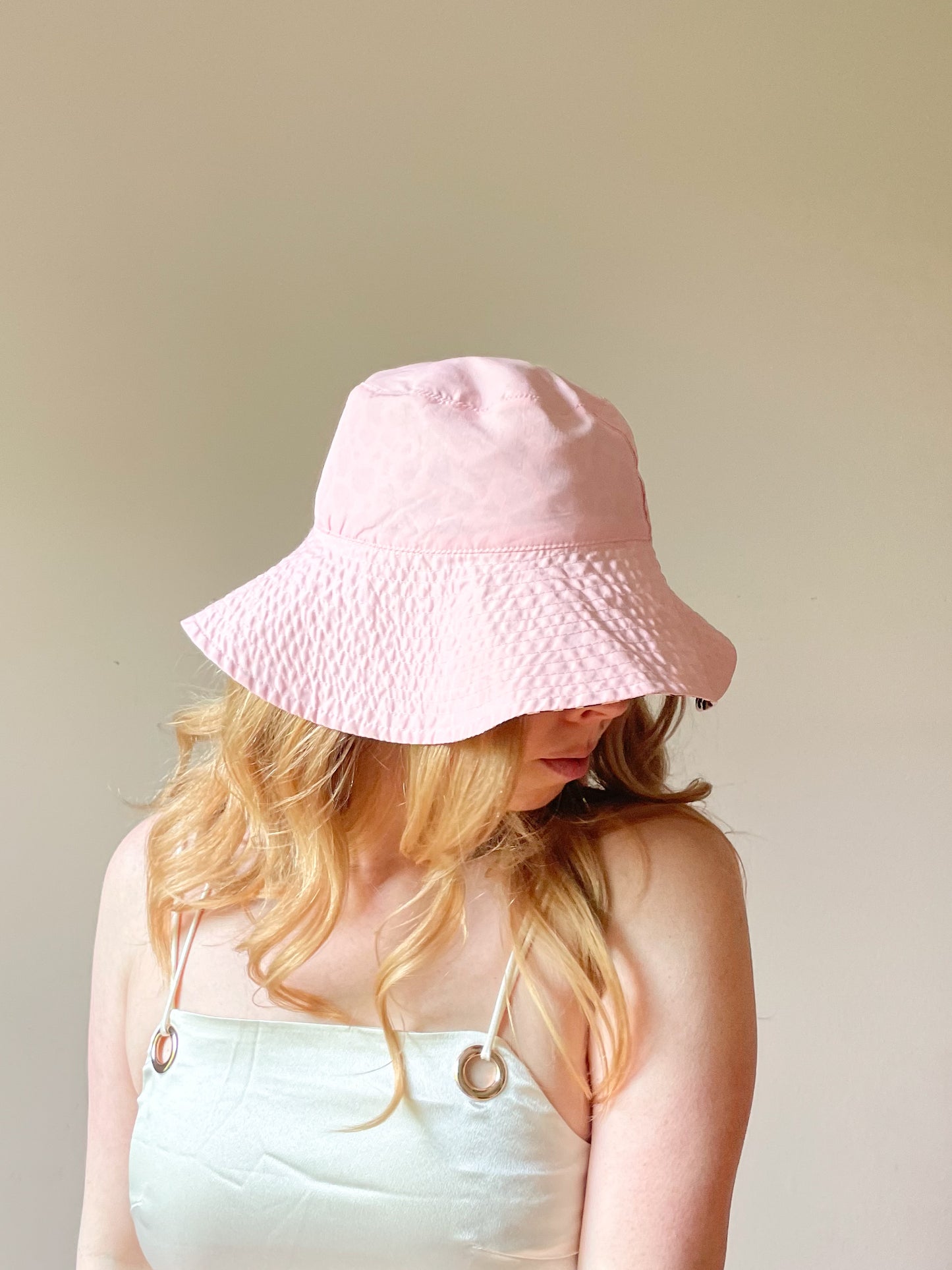 Leopard and Pink Reversible Bucket Hat