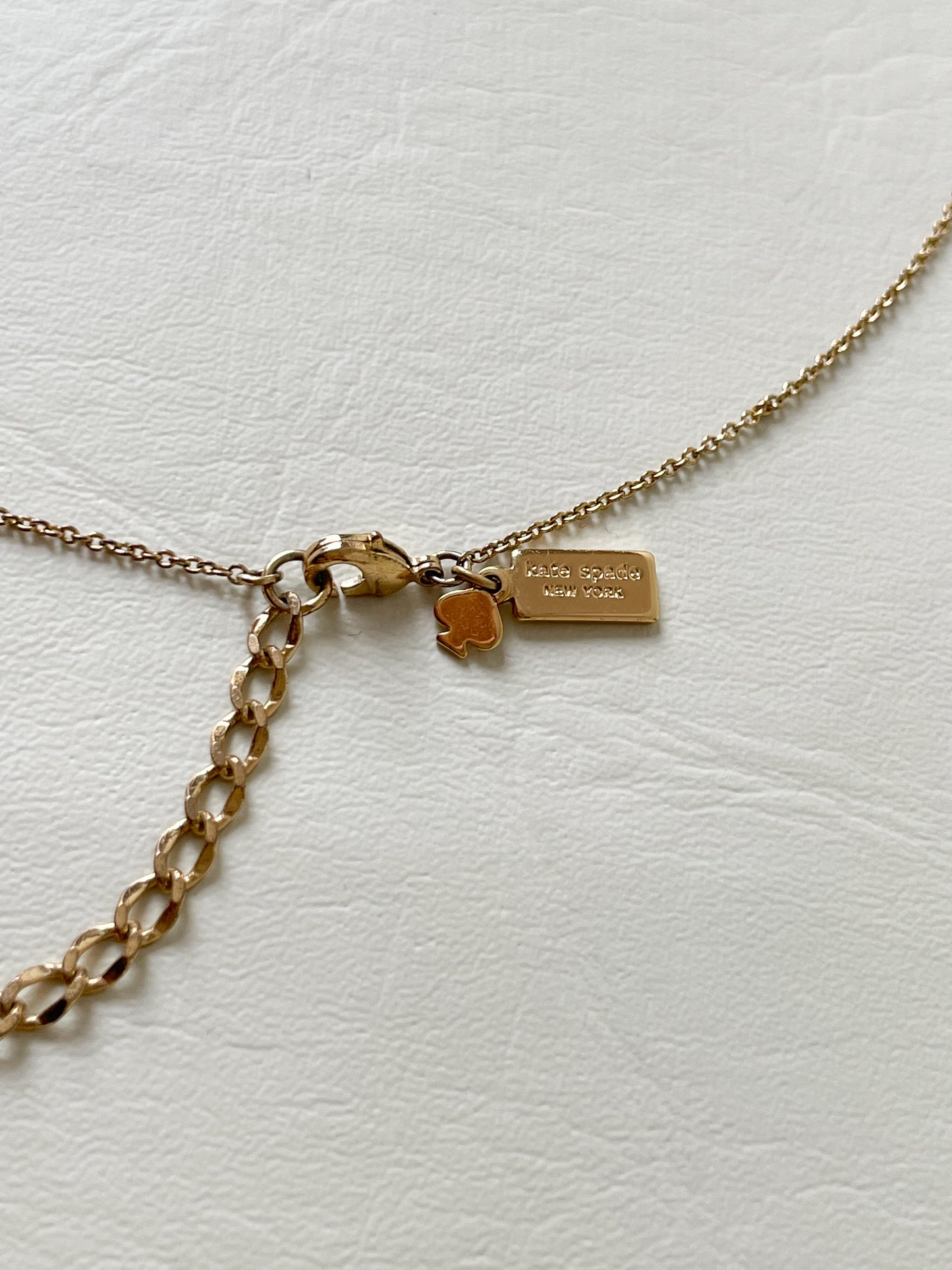 Kate Spade "One in a Million" Initial Pendant Necklace – Gold-Tone