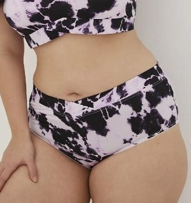 Torrid Cheeky Purple Tie-Dye Low Rise Underwear - 3X