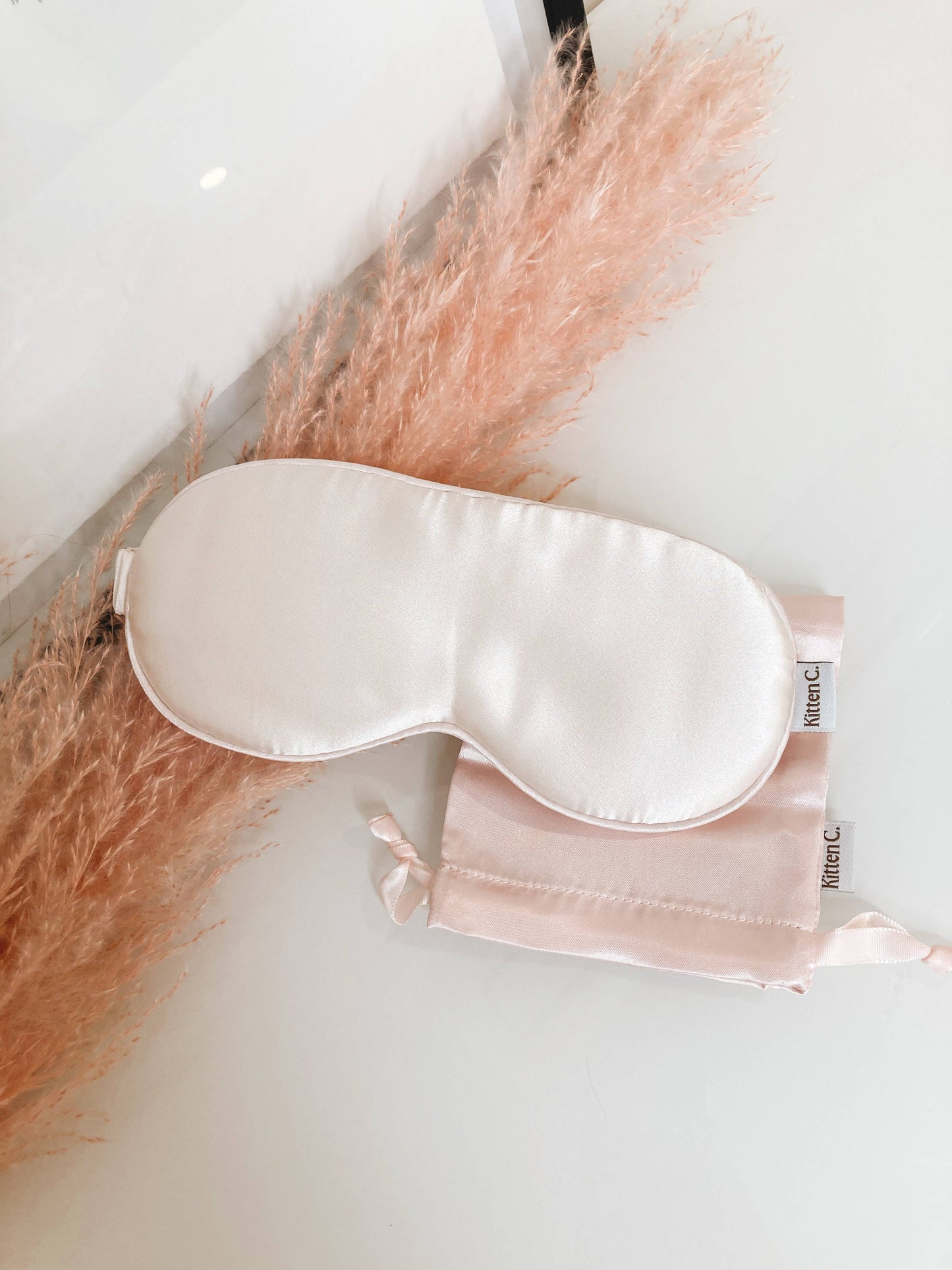 100% Organic Silk Cotton Filled Sleep Eye Mask