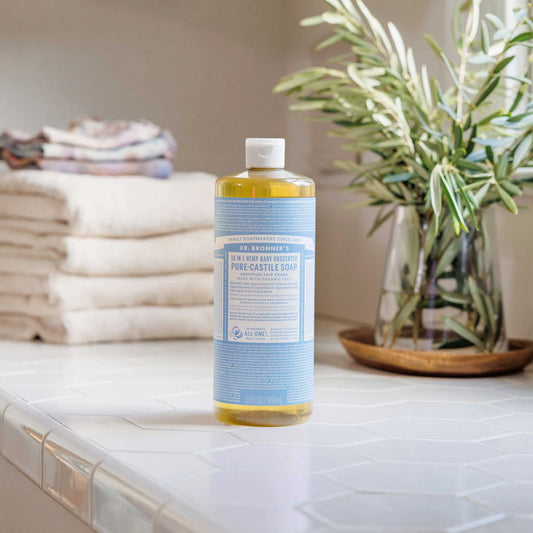 Unscented Baby - Dr. Bronner's Organic Pure Castile Liquid Soap