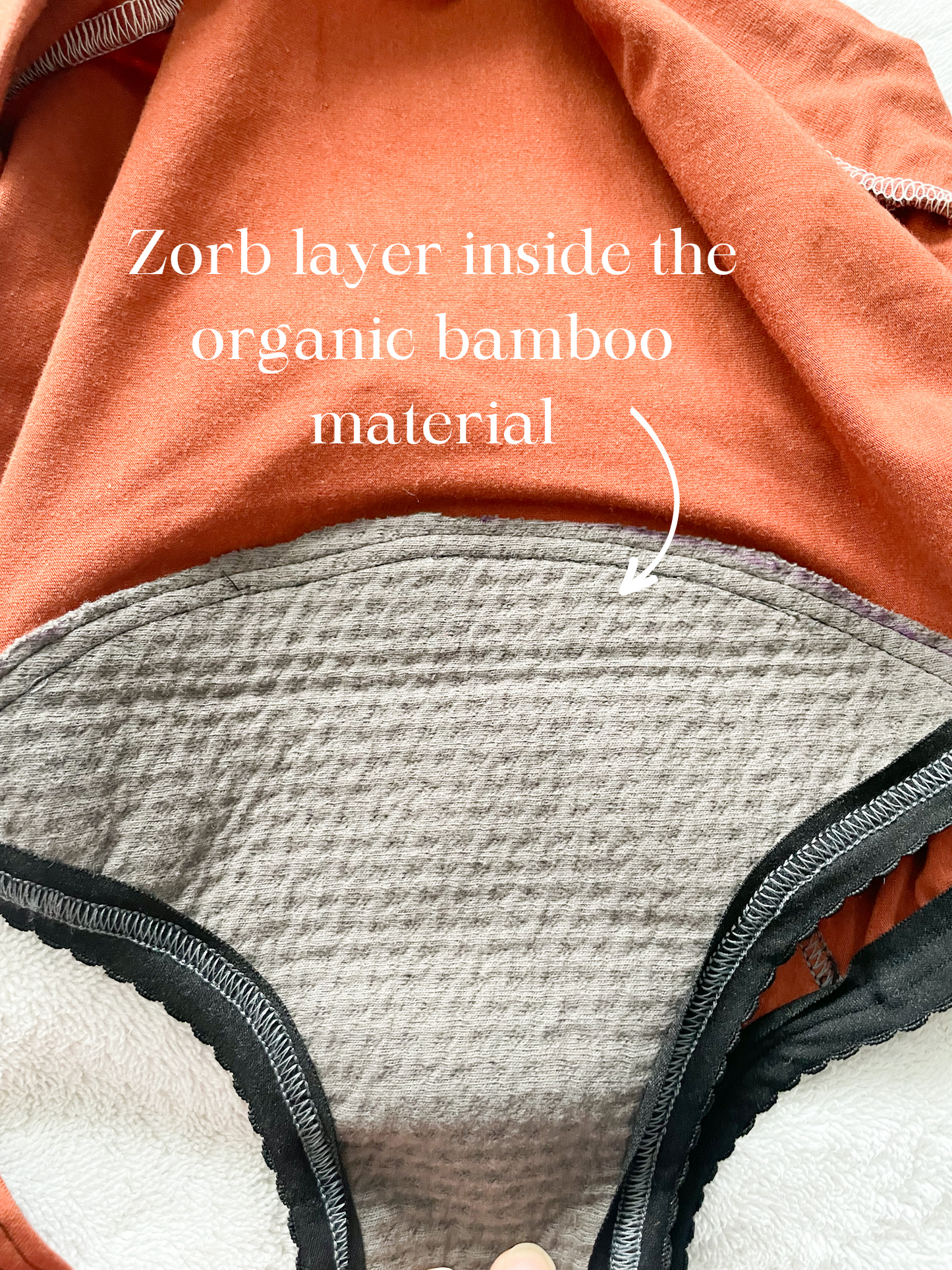 Organic Bamboo High Rise Period Underwear