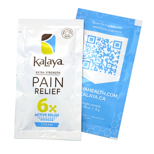 Kalaya 6X Extra Strength Menthol Pain Relief Cream Trial Size - 8g
