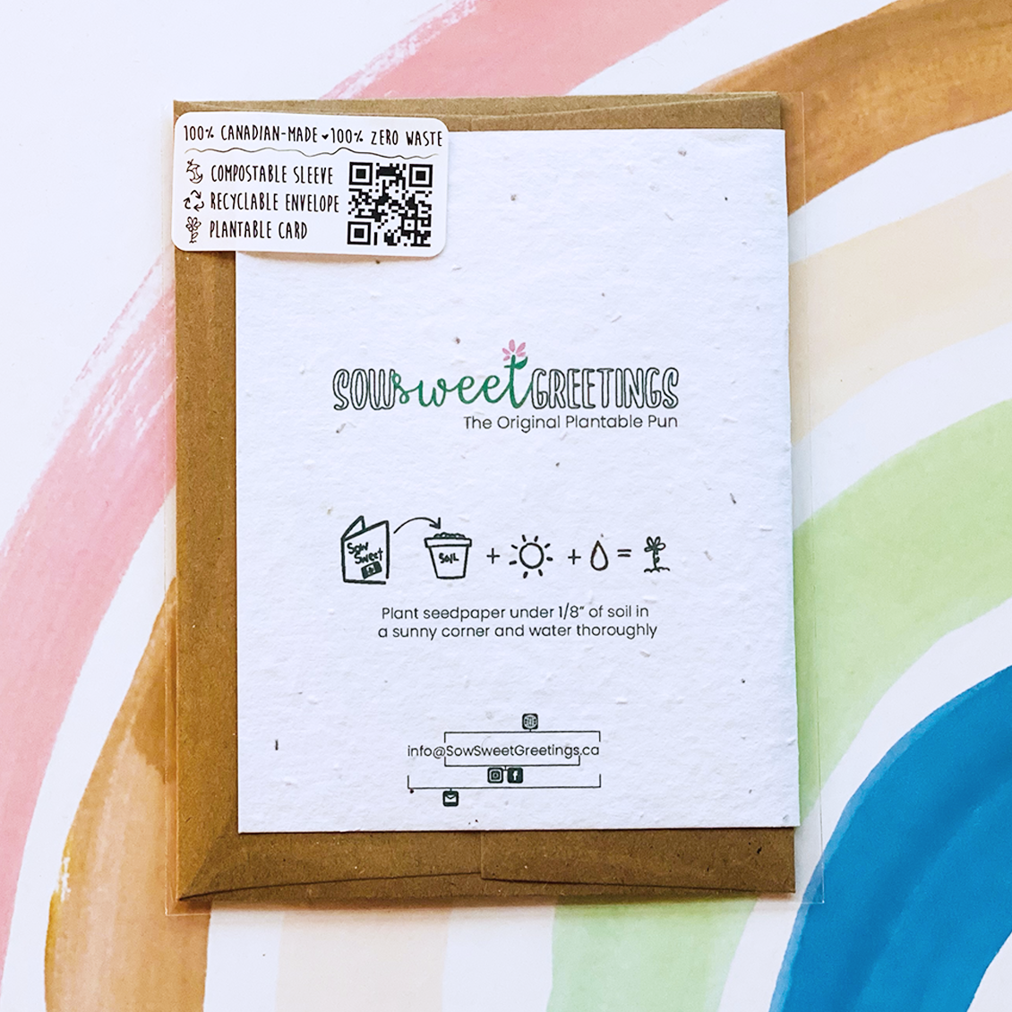 Aloe-ve You Plantable Pun Greeting Card