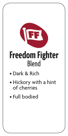 Freedom Fighter Dark Roast Planet Bean Coffee