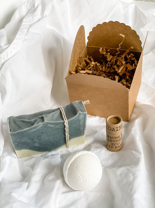 Peppermint Refresher Self-Care Zero Waste Gift Box