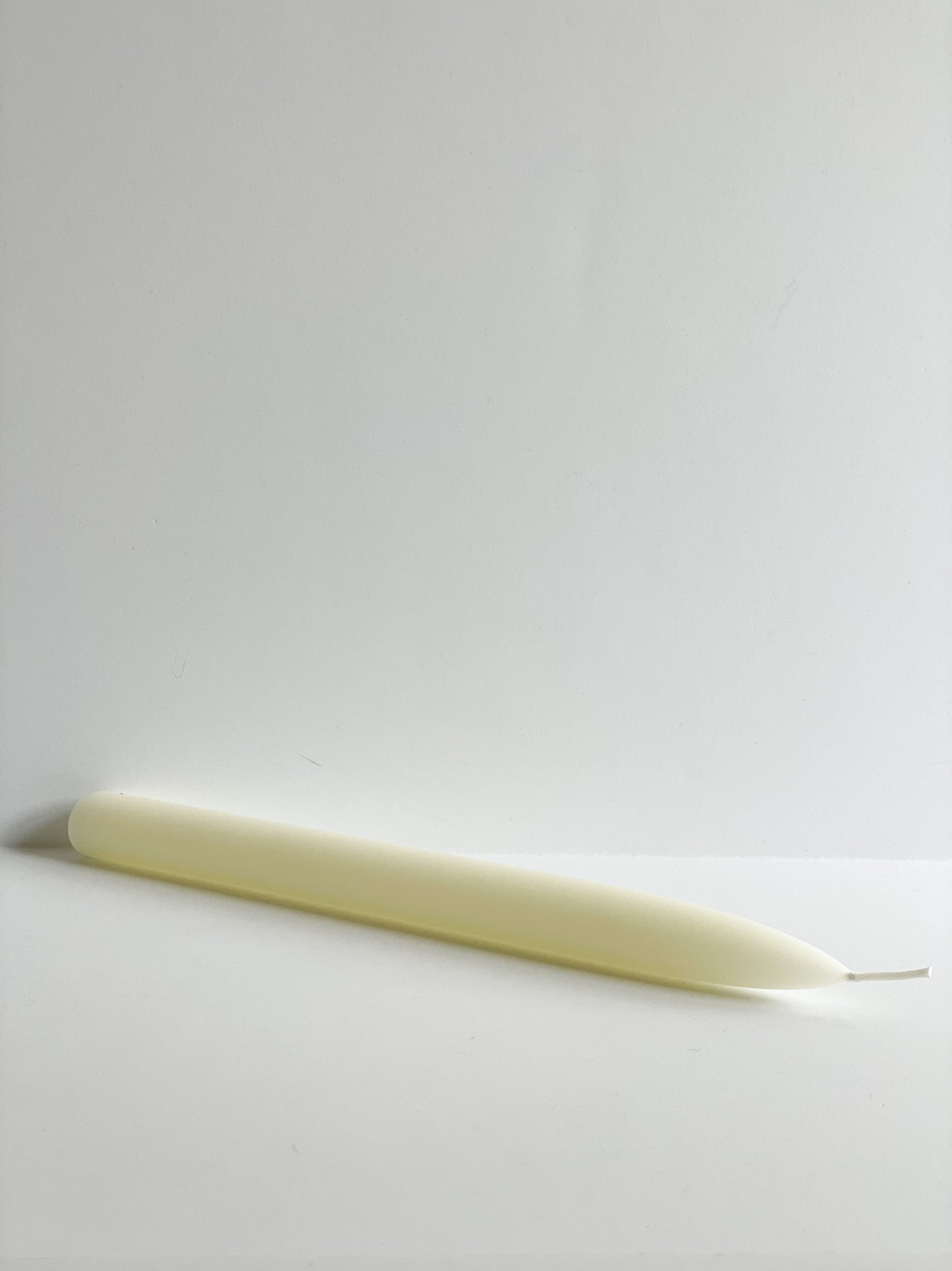 Ivory White 10" Taper 100% Beeswax Candles - 2-Pack