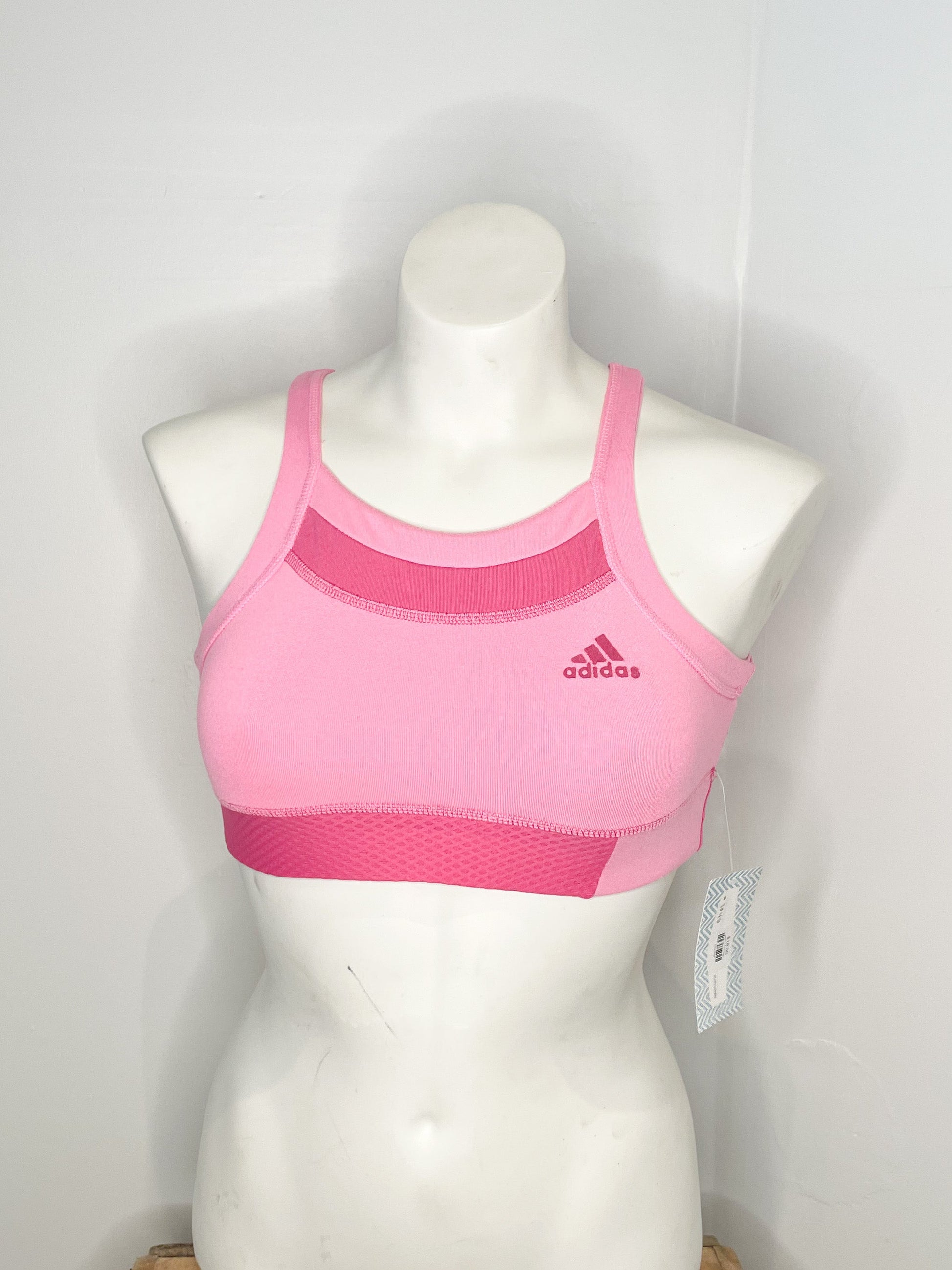 Adidas Pink High Neck Reversible Sports Bra - XS/S – Le Prix