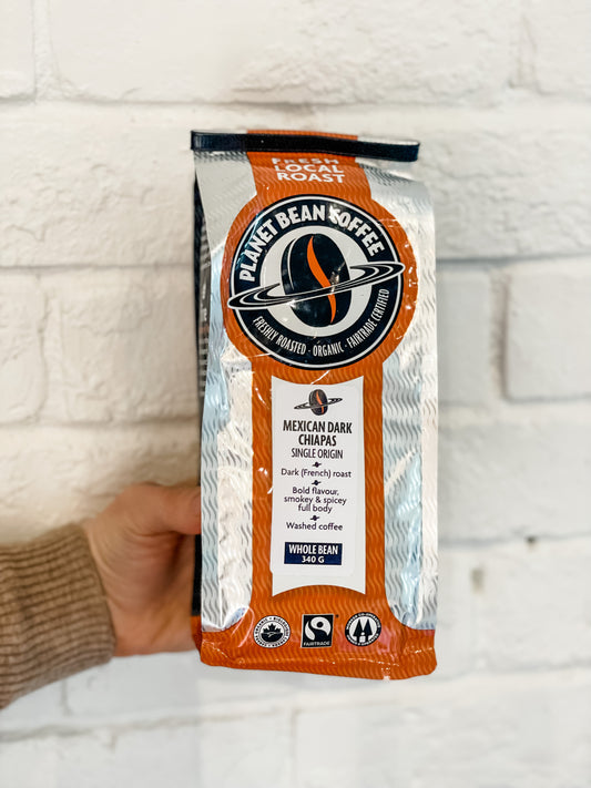 Mexican French Roast Chiapas Planet Bean Coffee