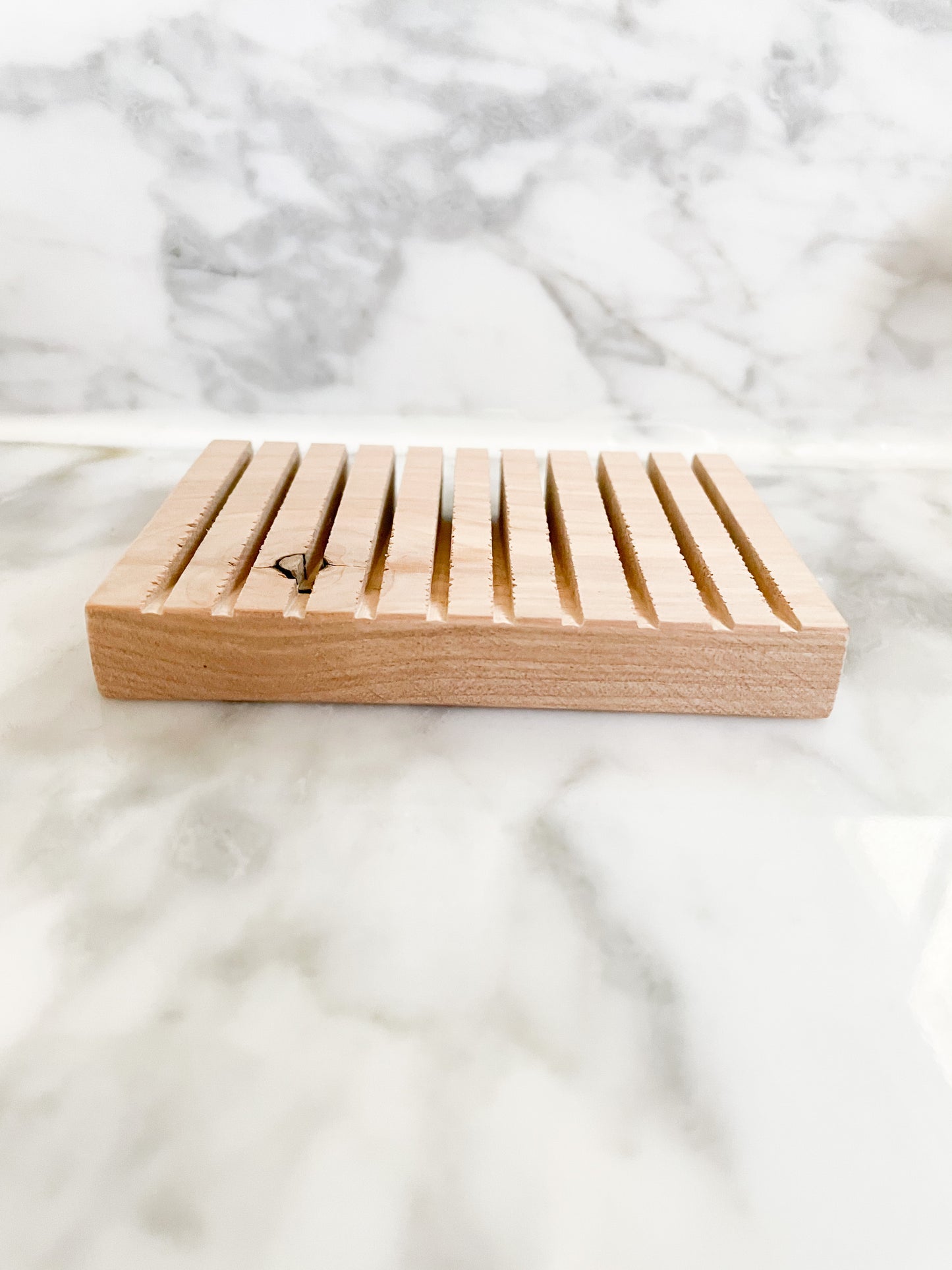 Reclaimed Natural Hardwood Soap Dish