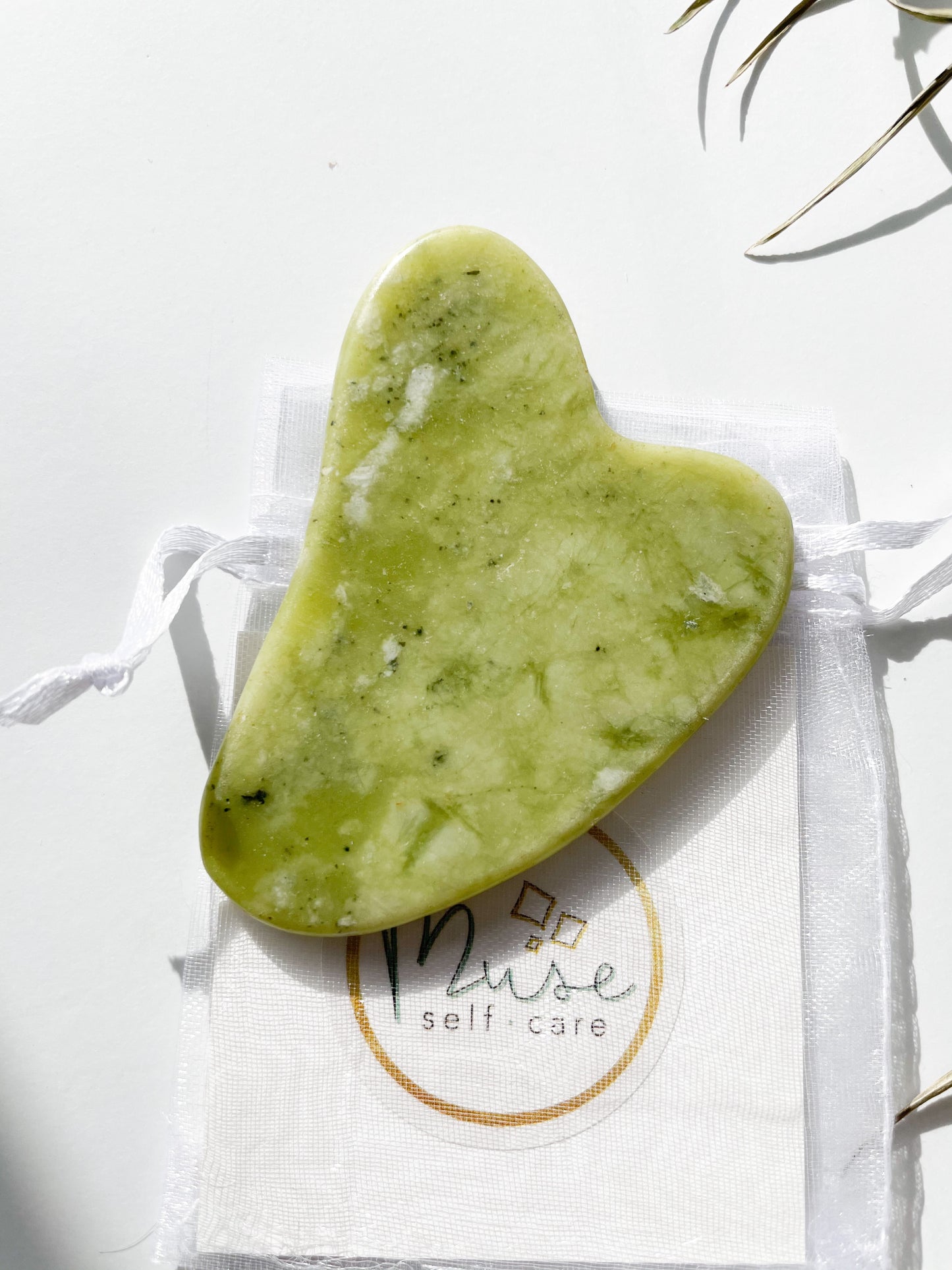 Gua Sha Natural & Ethical Nephrite Jade Stone Facial Massager