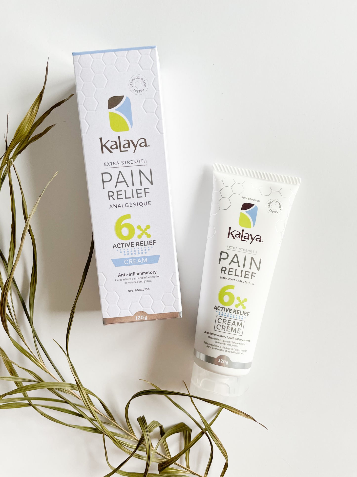 Kalaya 6X Extra Strength Menthol Pain Relief Cream - 120g
