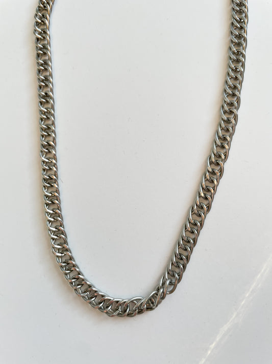 Silver Delicate Chain Necklace