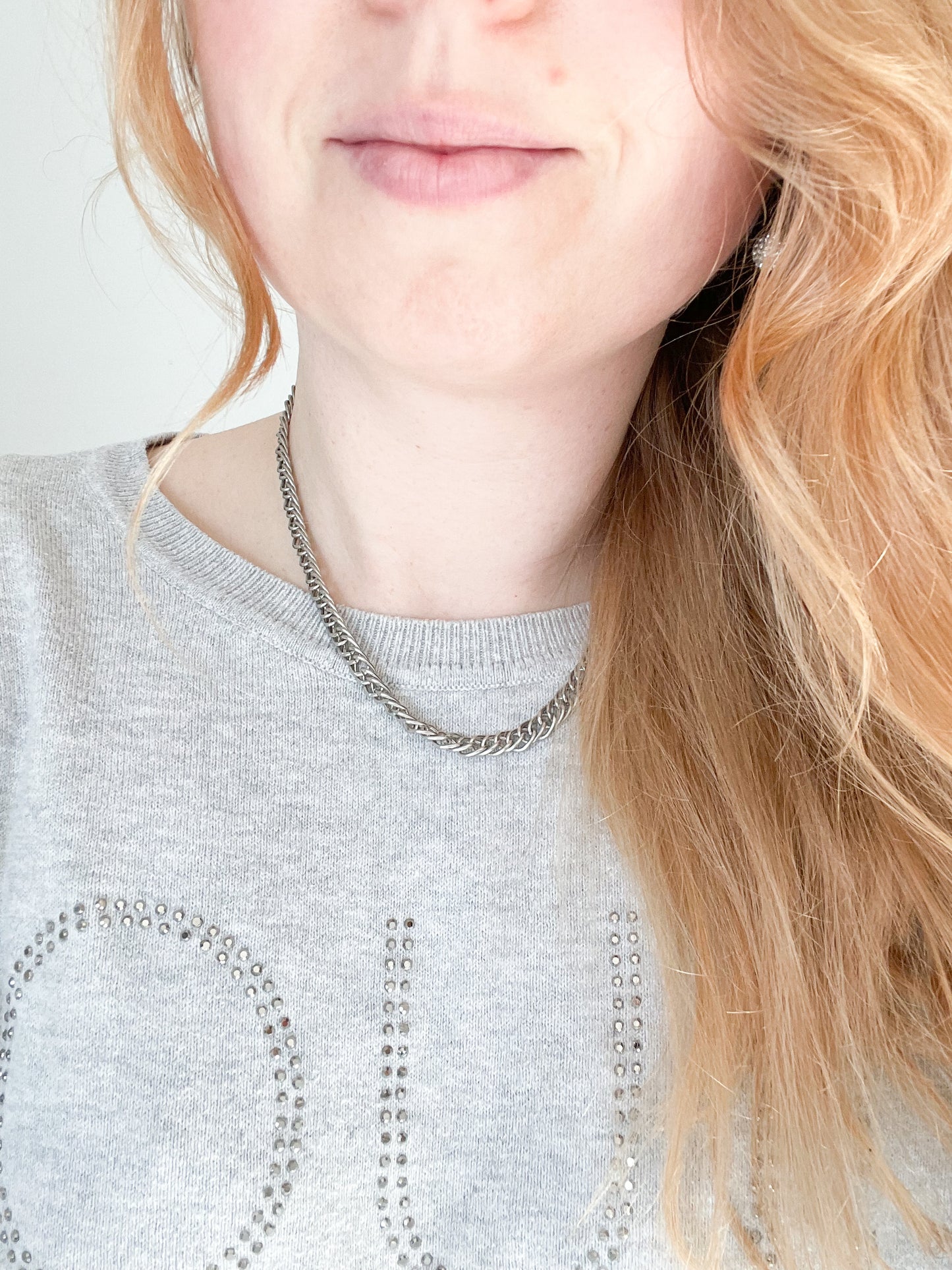 Silver Delicate Chain Necklace