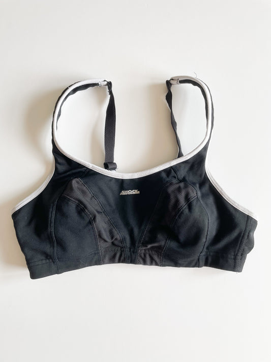 Shock Absorber Black Sports Bra - 34B