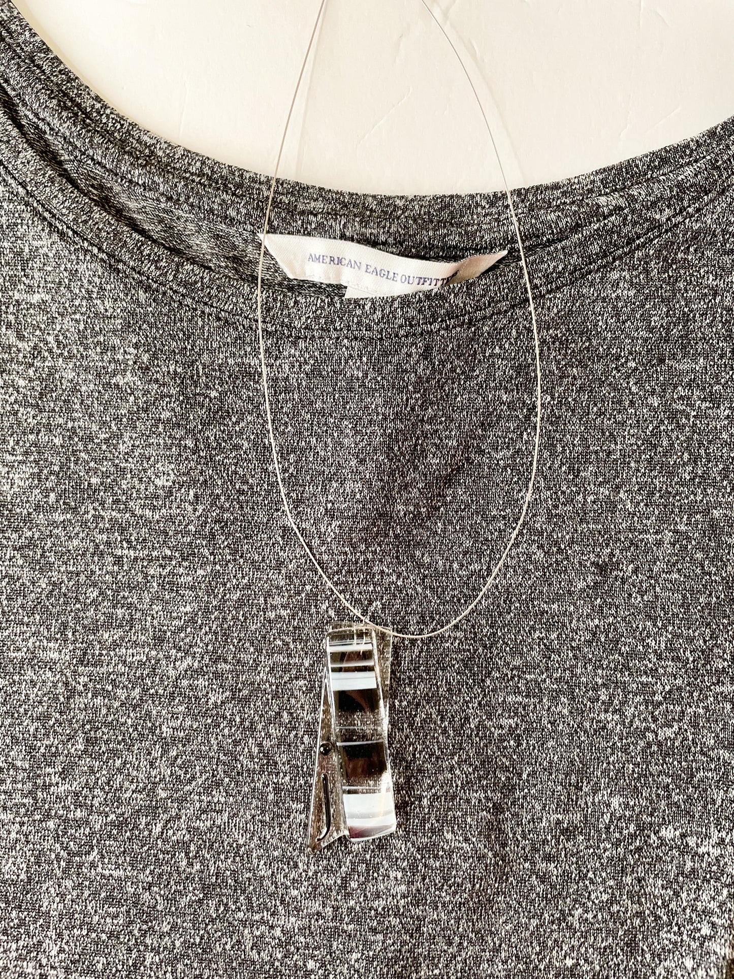 Calgary Artisan Made Wire and Glass Necklace