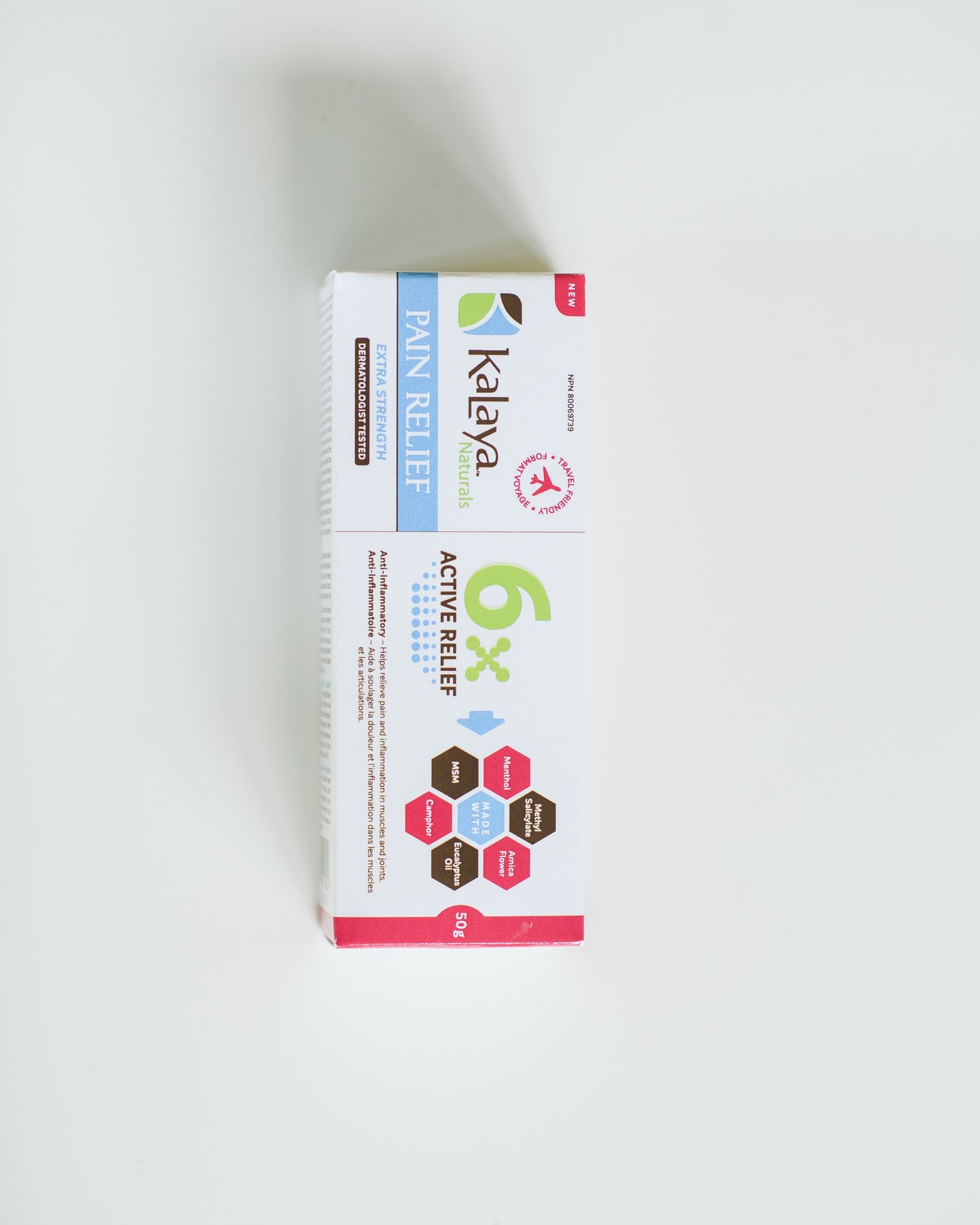 Kalaya 6X Extra Strength Pain Relief Cream - Travel Size 50g