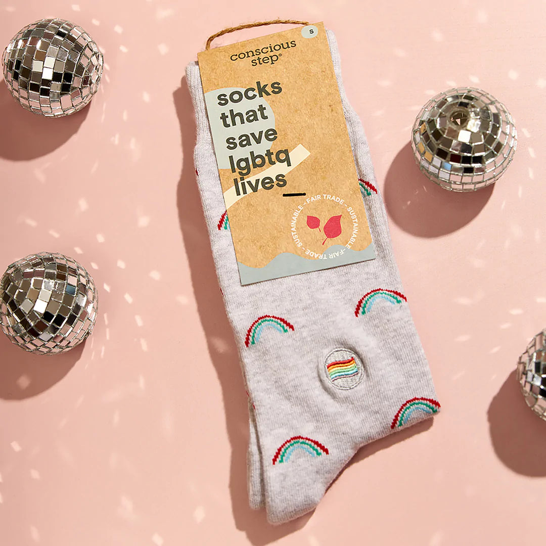 Socks That Save LGBTQ Lives - Radiant Rainbows
