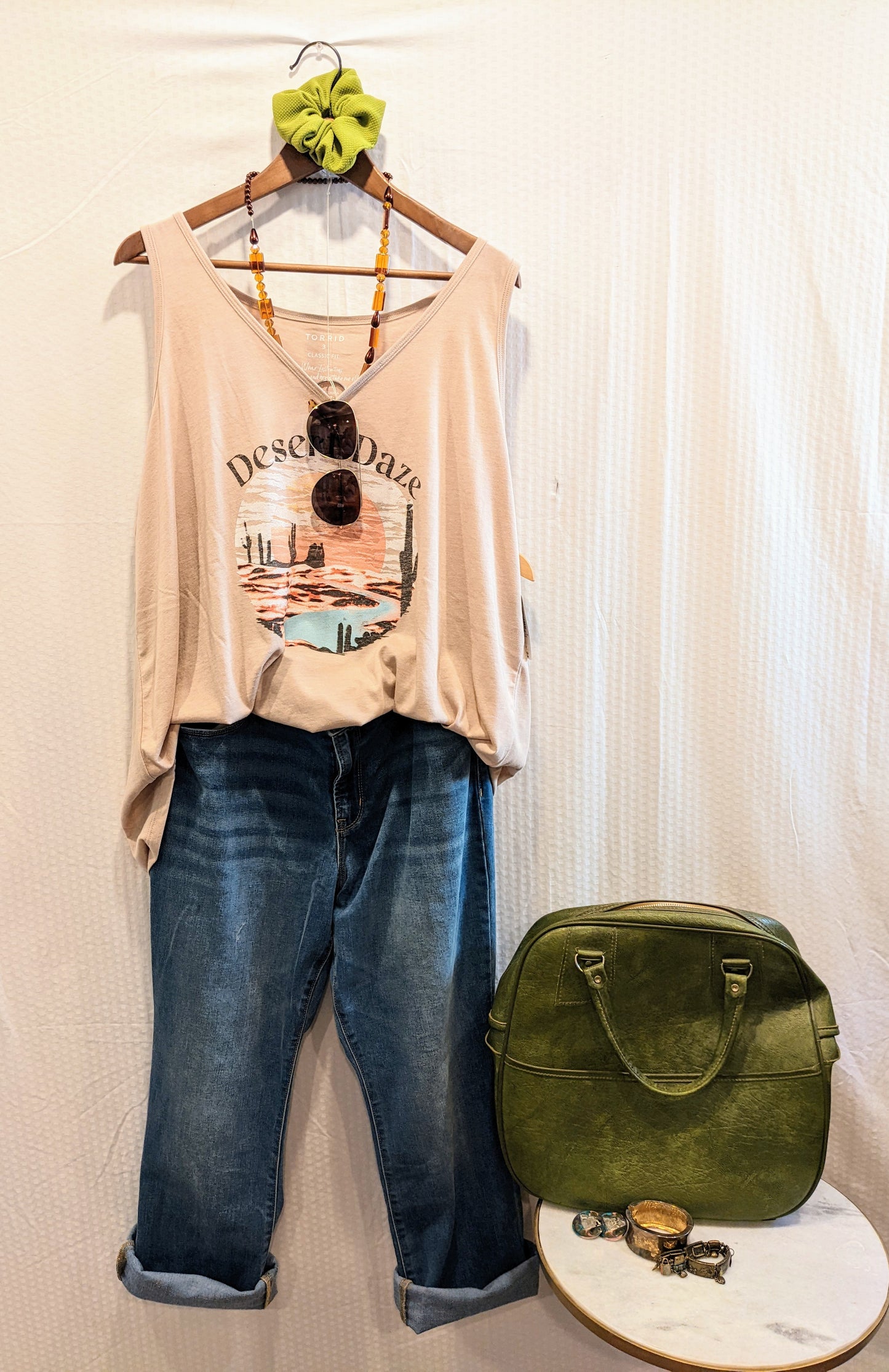 Torrid Girlfriend Desert Daze Graphic Tank Top NWT - Size 3XL