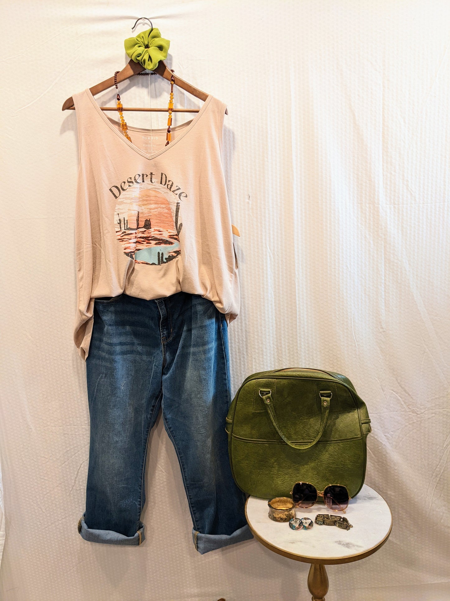 Torrid Girlfriend Desert Daze Graphic Tank Top NWT - Size 3XL