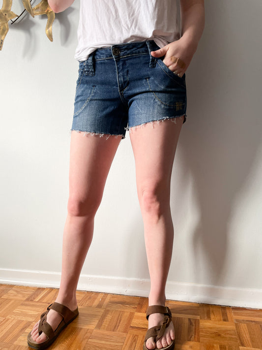 Vintage 725 Originals Cutoff Jean Shorts - Small