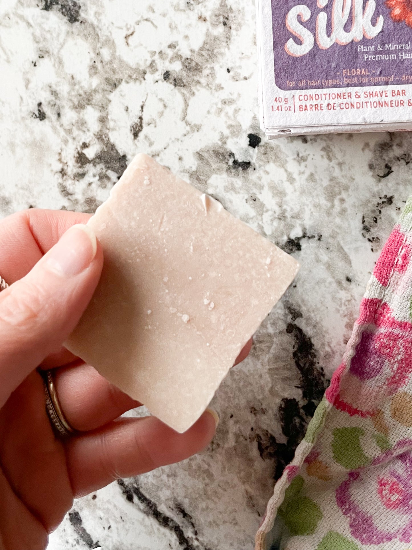Silk Conditioner & Shave Bar - FLORAL