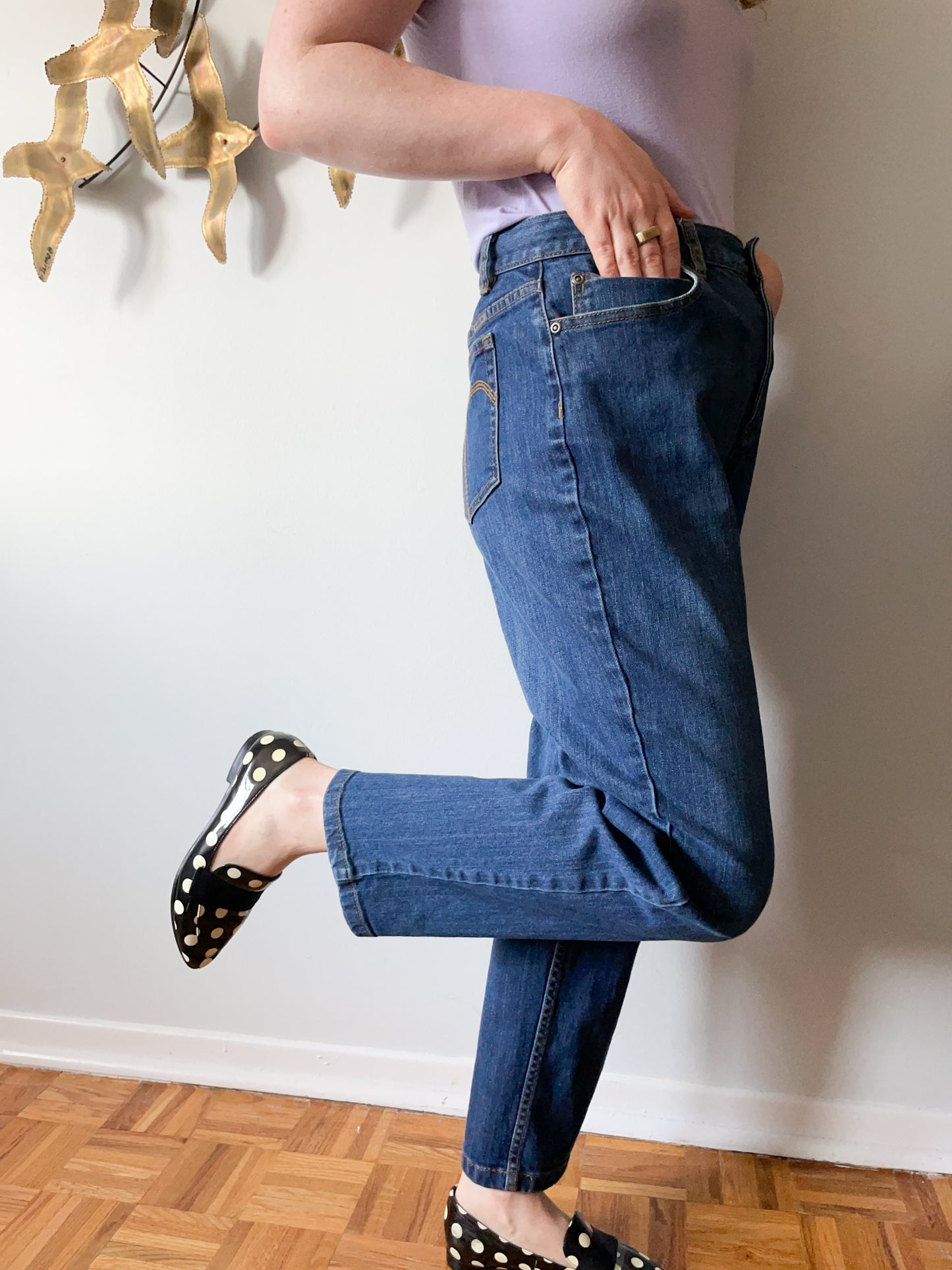 Liz Claiborne Vintage Classic High Rise Mom Jeans - Medium