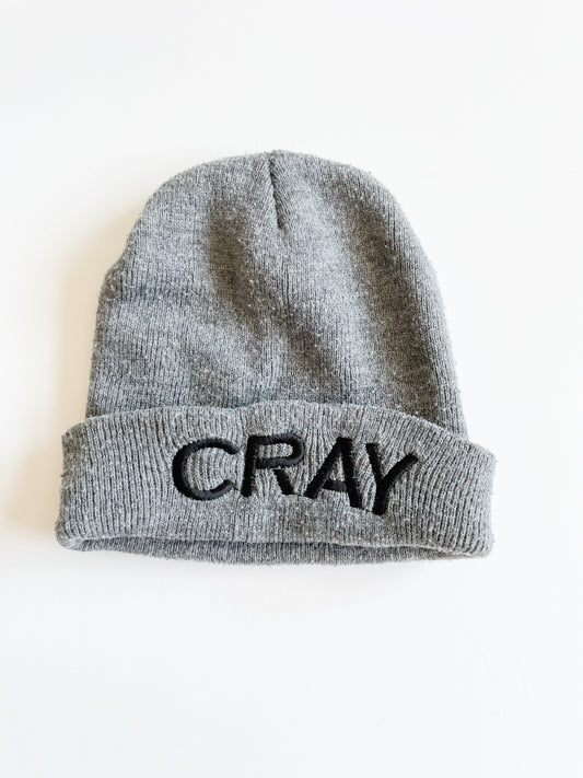 Cray Grey Toque Hat
